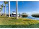 Private boat dock on calm waters at 10106 46Th W Ave, Bradenton, FL 34210