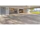 Open garage with additional storage and waterfront access at 10106 46Th W Ave, Bradenton, FL 34210