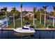 Luxury waterfront home with private boat dock and beautiful sunset view at 10106 46Th W Ave, Bradenton, FL 34210