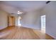 Main bedroom with hardwood floors and walk-in closets at 10523 Cheval Pl, Lakewood Ranch, FL 34202