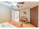 Bedroom with Native American decor and access to a bathroom at 1101 Anclote Blvd, Tarpon Springs, FL 34689