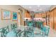 Spacious kitchen with breakfast nook and granite countertops at 1101 Anclote Blvd, Tarpon Springs, FL 34689