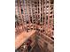 Large wine cellar with extensive built-in racking at 1101 Anclote Blvd, Tarpon Springs, FL 34689