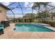 Relaxing pool and spa with a screened enclosure, perfect for enjoying Florida weather at 11921 Whistling Way, Lakewood Ranch, FL 34202