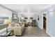 Spacious living room with light walls and new flooring at 1210 41St Avenue E Dr, Ellenton, FL 34222