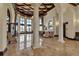 Elegant community clubhouse lobby with high ceilings at 12550 Ghiberti Cir # 101, Venice, FL 34293