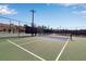 Outdoor pickleball court with modern court surface at 12550 Ghiberti Cir # 101, Venice, FL 34293