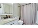 Clean bathroom with granite countertop and updated fixtures at 1737 Bonitas Cir # 1724D, Venice, FL 34293