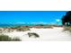 Sandy beach access path with beach volleyball net at 1737 Bonitas Cir # 1724D, Venice, FL 34293
