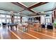 Bright community room with pool table and comfortable seating at 330 Compass Point Dr # 101, Bradenton, FL 34209