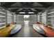 Covered Kayak and paddleboard storage area at 330 Compass Point Dr # 101, Bradenton, FL 34209