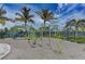 Modern playground with climbing structures and slide at 330 Compass Point Dr # 101, Bradenton, FL 34209