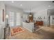 Elegant dining room with hardwood floors and built-in hutch at 4790 Sweetshade Dr, Sarasota, FL 34241
