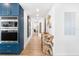Hallway view featuring modern design elements and natural light at 4822 Ocean Blvd # 8C, Sarasota, FL 34242