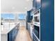 Contemporary kitchen with ample counter space and stainless steel built in appliances at 4822 Ocean Blvd # 8C, Sarasota, FL 34242