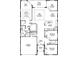 3-bedroom, 2-bath split floor plan with great room, covered lanai, and 2-car garage at 5062 Flagstone Dr, Sarasota, FL 34238