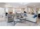Open living room features a neutral color palette and easy access to the kitchen at 5062 Flagstone Dr, Sarasota, FL 34238