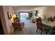 Spacious living and dining area with water views at 514 Spring Lakes Blvd, Bradenton, FL 34210