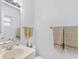 Bathroom with sink, toilet, and shower at 521 W Venice Ave # 22, Venice, FL 34285
