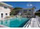 Inviting community pool with ample deck space at 521 W Venice Ave # 22, Venice, FL 34285