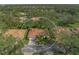 Aerial view of single-Gathering home with tile roof in a quiet cul-de-sac at 5803 Garden Lakes Majestic # 145, Bradenton, FL 34203