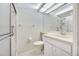 Bathroom with shower, toilet and vanity at 5803 Garden Lakes Palm, Bradenton, FL 34203