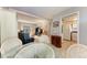 Dining area with view into living room and kitchen at 5938 Welcome Rd # H22, Bradenton, FL 34207