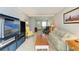 Comfortable living room with view of dining area at 5938 Welcome Rd # H22, Bradenton, FL 34207