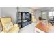 Relaxing living room with media center at 5938 Welcome Rd # H22, Bradenton, FL 34207