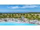 Serene lagoon view with beach access and gazebo at 6404 Pigeon Plum Way, Bradenton, FL 34210