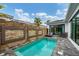 Private pool with patio and seating area at 6404 Pigeon Plum Way, Bradenton, FL 34210