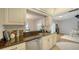 Kitchen with granite countertops and stainless steel appliances at 6810 9Th W Ave, Bradenton, FL 34209