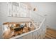 Open staircase offering a view of the main living area below at 689 Lands End Dr, Longboat Key, FL 34228