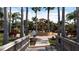 Landscaped entryway with fountain and bridge at 8115 Miramar Way # 202, Lakewood Ranch, FL 34202