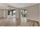 Bright Gathering room with sliding doors leading to a pool and patio area at 10442 Winnipeg St, Port Charlotte, FL 33981
