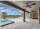 Outdoor oasis featuring a refreshing pool and spa at 10442 Winnipeg St, Port Charlotte, FL 33981