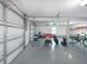 Spacious garage with ample room for vehicles and storage at 114 Gull Dr, Anna Maria, FL 34216