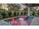 Enjoy this relaxing pool and spa area at 1214 Gulf Blvd, Englewood, FL 34223