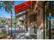 Exterior view of stores in historic downtown Sarasota with sidewalk and pedestrian activity at 1305 4Th St # 403B, Sarasota, FL 34236