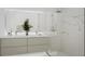 Elegant bathroom with double vanity and marble shower at 1305 4Th St # 502B, Sarasota, FL 34236