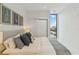 Bright bedroom with city views and a queen bed at 1558 4Th St # 402, Sarasota, FL 34236