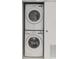 Stackable LG washer and dryer in convenient laundry closet at 1558 4Th St # 402, Sarasota, FL 34236