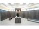 Spacious locker room with plenty of storage and seating at 17731 Hickok Belt Loop, Bradenton, FL 34211