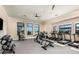 Modern fitness center featuring treadmills and weight machines at 18059 Cherished Loop, Bradenton, FL 34211