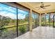 Relaxing screened porch overlooking lush preserve at 206 Bella Vista Ter # 29B, North Venice, FL 34275