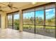 Spacious screened porch with preserve views at 206 Bella Vista Ter # 29B, North Venice, FL 34275
