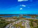 Breathtaking aerial perspective featuring waterfront community surrounded by multiple lakes at 2164 Midnight Pearl Dr, Sarasota, FL 34240