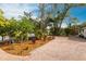 Landscaped walkway leading to the home's entrance at 2826 Marlette St, Sarasota, FL 34231