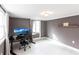 Home office with desk, chair, and large monitor at 2826 Marlette St, Sarasota, FL 34231