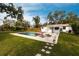 Refreshing pool with spa and expansive backyard at 2826 Marlette St, Sarasota, FL 34231